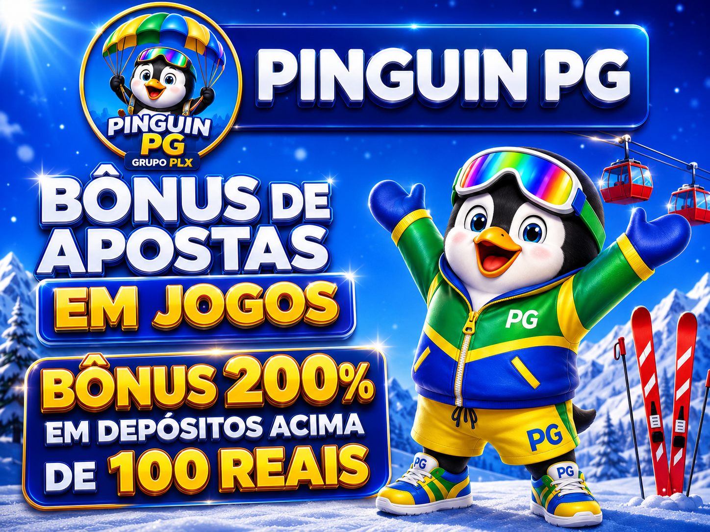 Bônus de apostas 200%